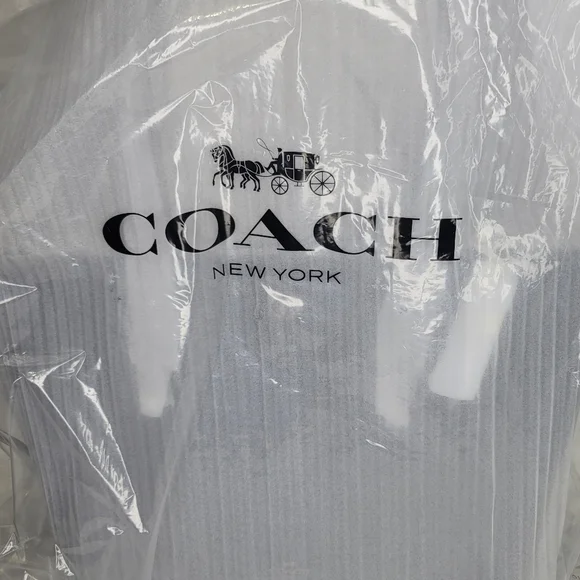 😍 Coach Signature Leather Designer Shoulder Purse Laptop Work Bag NWT - Picture 10 of 11